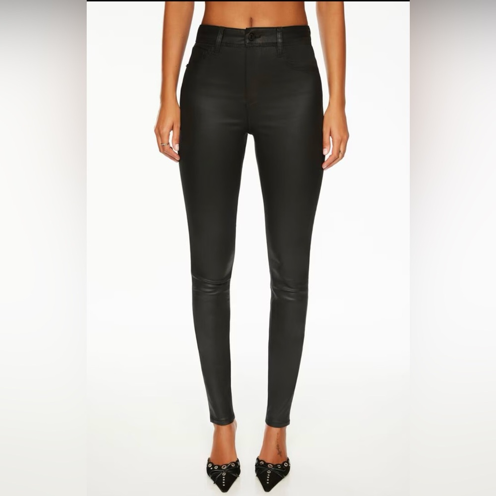 Dynamite Kate Coated Skinny Jeans